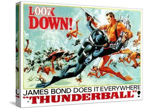 65233 Thunderball Movie Sean Connery laudine Auger Decor Wall Print POSTER 